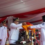Upacara HUT RI ke 80 Tahun, di OKI Tertib dan Khidmat Wakil Bupati Mengaku Bangga