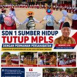 SDN 1 Sumber Hidup Tutup MPLS dengan Permainan Persahabatan, Tanamkan Kebersamaan Sejak Hari Pertama Sekolah