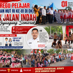 92 Regu Pelajar Meriahkan HUT RI ke-81 di OKI, Gerak Jalan Indah Bikin Kayuagung Semarak