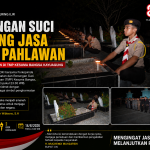 Renungan Suci di TMP Kesuma Bangsa OKI, 95 Pahlawan Jadi Pengingat Pengorbanan Kemerdekaan