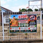 Cegah Karhutla, Kades Bina Karsa Sebar Banner Himbauan di Sejumlah Titik