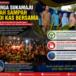 Sampah Jadi Uang, Warga Sukamaju OKI Berhasil Tambah Kas Bersama