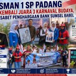 SMAN 1 SP Padang Kembali Juara 3 Karnaval Budaya, Sabet Penghargaan Bank Sumsel Babel