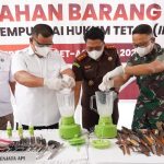 Kejari OKI Musnahkan Narkotika hingga Senjata Api dari Perkara Inkracht