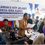 Perekaman E-KTP Kecamatan Mesuji Makmur Dipusatkan di Desa Bina Karsa