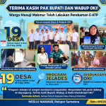 Terima Kasih Pak Bupati dan Wabup OKI !  Warga Mesuji Makmur Telah Lakukan Perekaman E-KTP